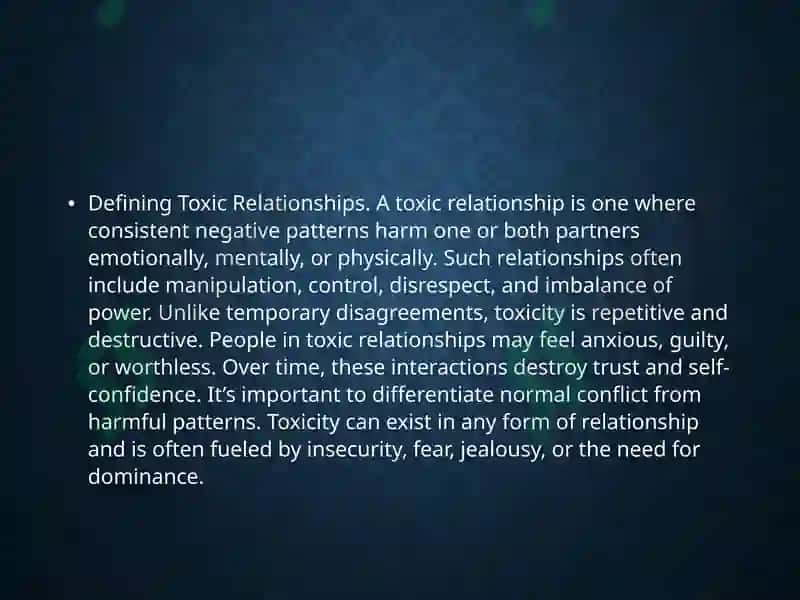 Toxic Relationships and How to Identify Them 3