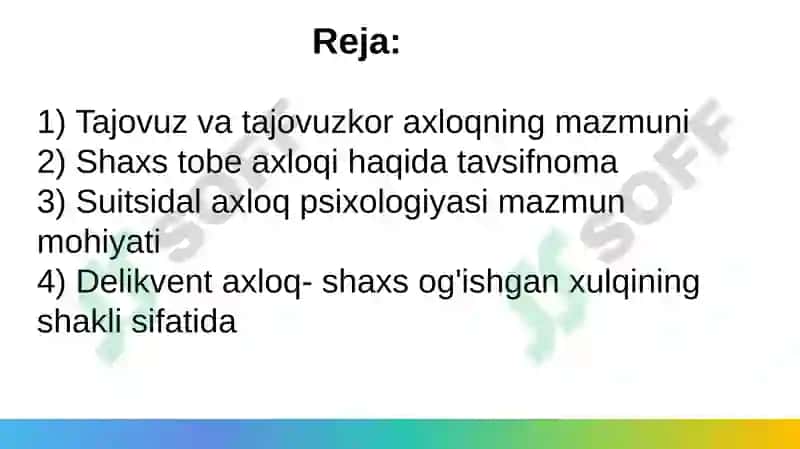Xulqiog'ishgan bolalar psixologiyasi 3