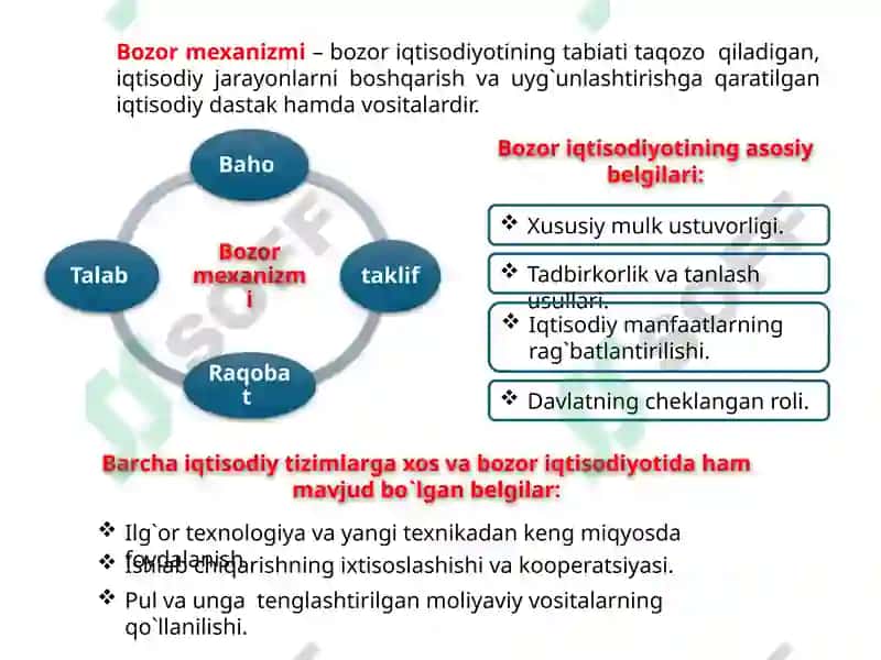 Bozor iqtisodiyoti 3