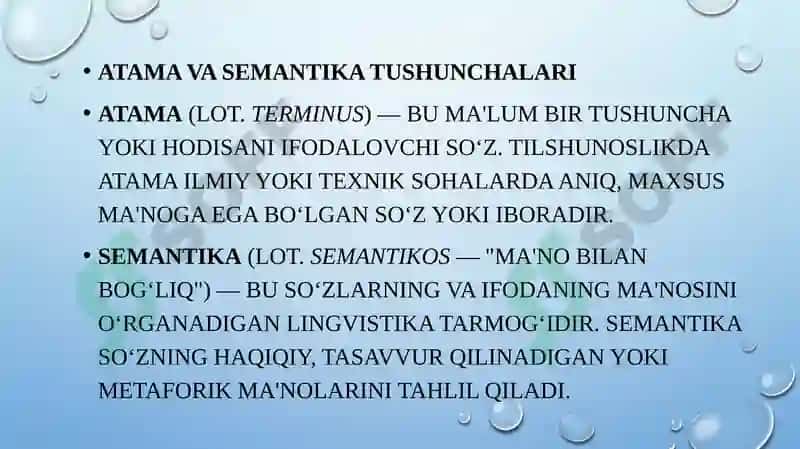 Lotin Tilining Semantikasi 3