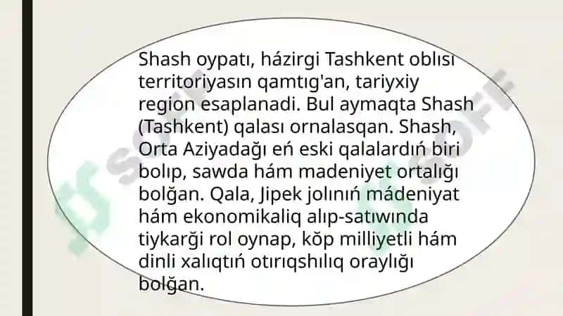 Shash hám Angren oypatlığı qalaları 3