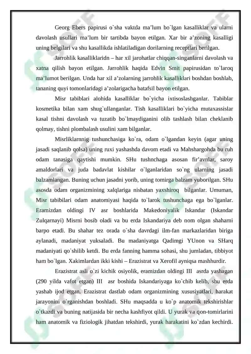 QADIMGI SHARQ MAMLAKATLARIDA DAVOLASH USULLARI 3
