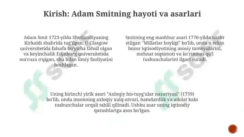 Adam Smitning merosi 3
