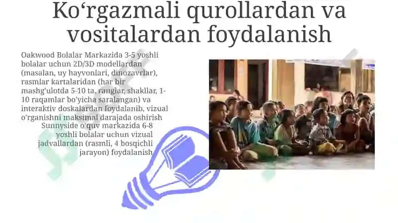 Bolalar bilan yakka ishlashni tashkil etish va rejalashtirish 3