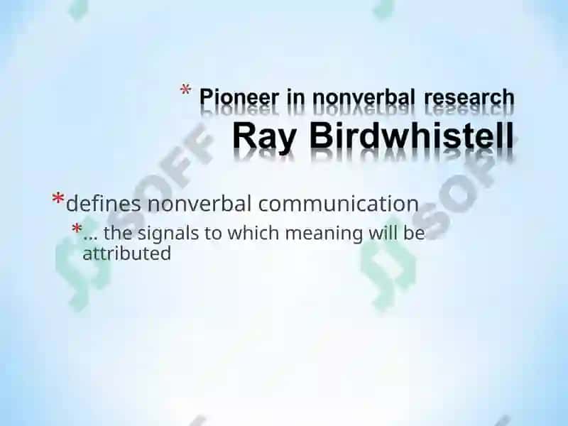 Non-verbal Communication 3
