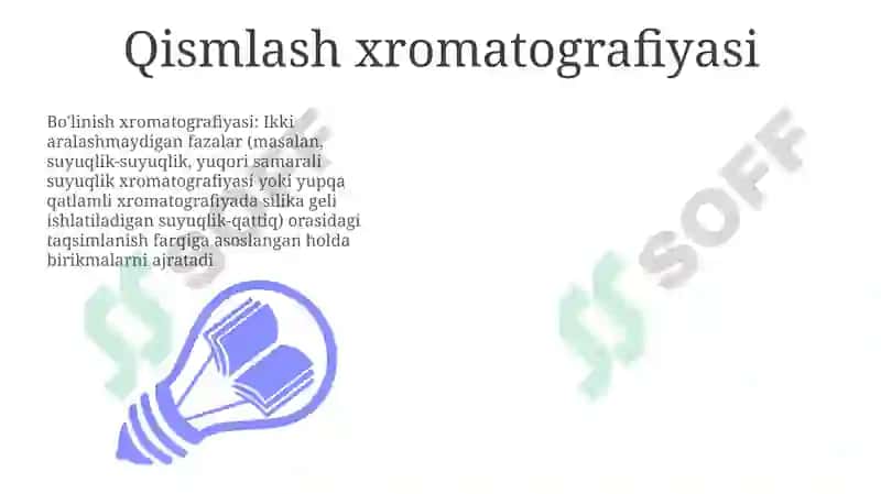 Xromatagrafik tahlil usullarini sinflanishi 3