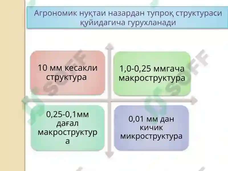 Тупроқ структураси 3