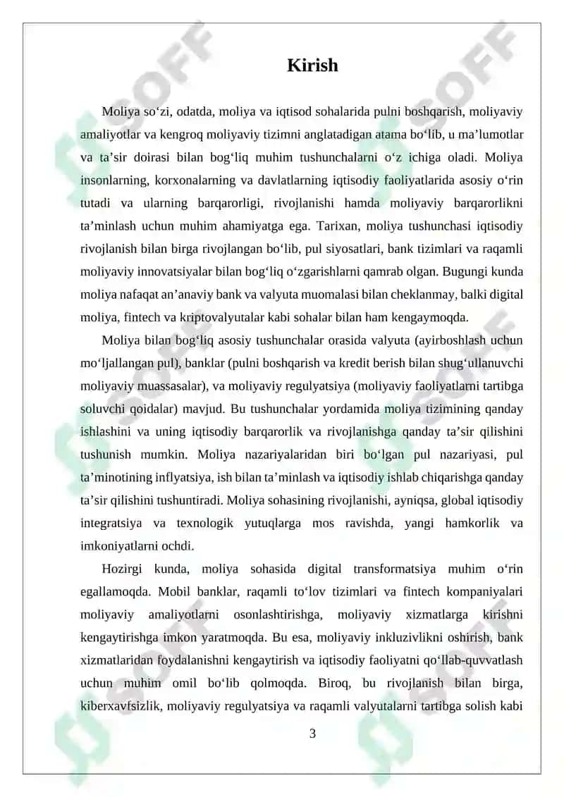 Moliya 3