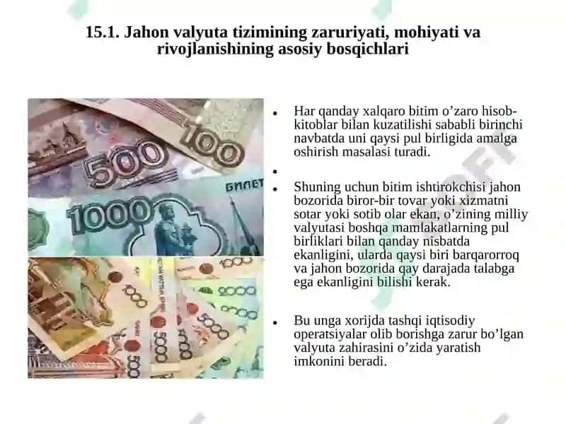 Xalqaro Moliya 3