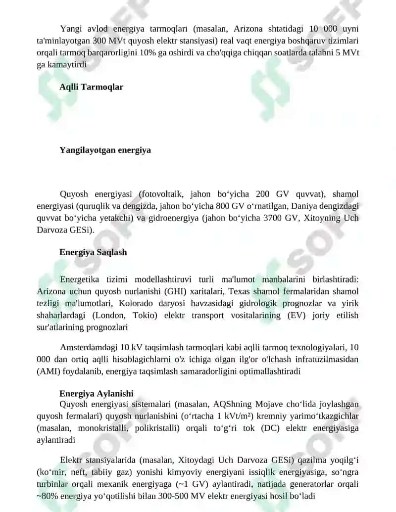 Energetika tizimlari 3