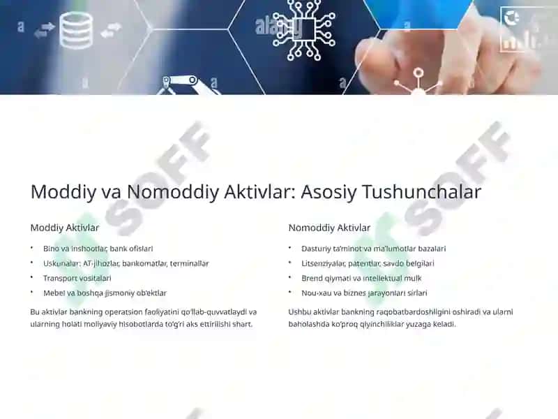 Tijorat Banklarida Moddiy va Nomoddiy Aktivlar Auditi 3