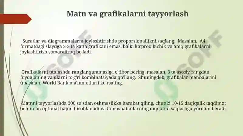 Multimediali taqdimot yaratish 3