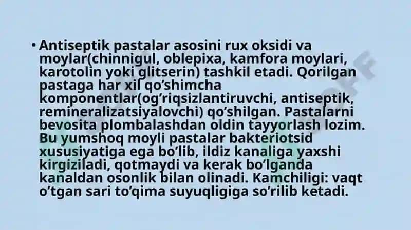 Kanalniplombalashdaqo’llaniluvchiplombaashyolari 3