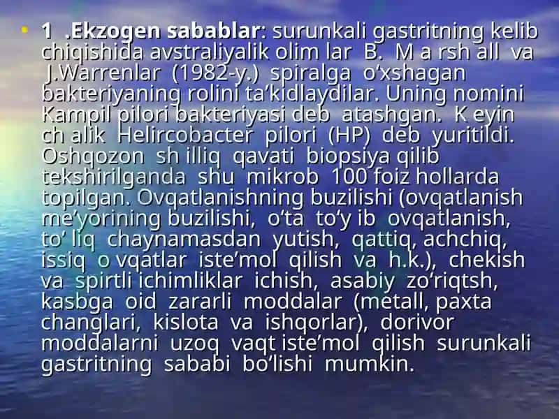 Oshqozon ichak yarasi kolit kelib chiqishi 3
