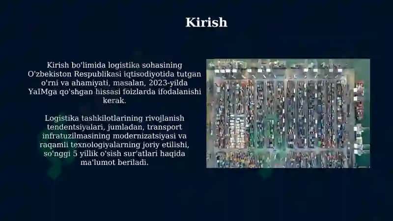 Respublikamizda faoliyat yurituvchi logistika tashkilotlari 3