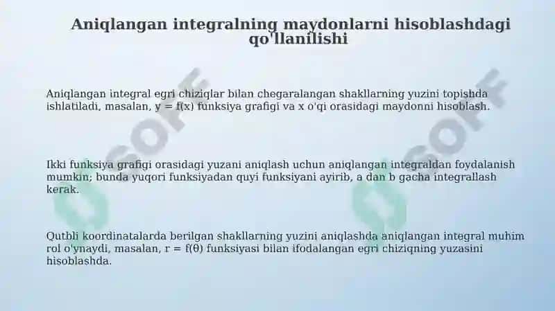 Aniq integralning tadbiqlari 3
