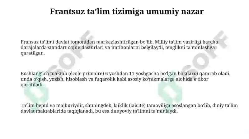 Fransiyata'limtizimi 3