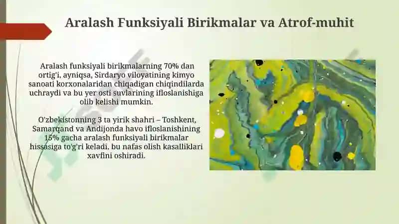 Aralash Funksiyali Birikmalar 3