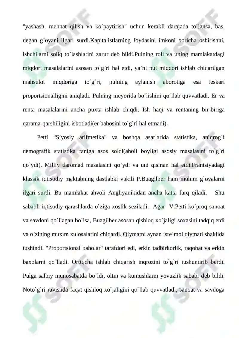Yevropa mеrkantilizm va klassik iqtisodiy maktabning vujudga kelishi 3