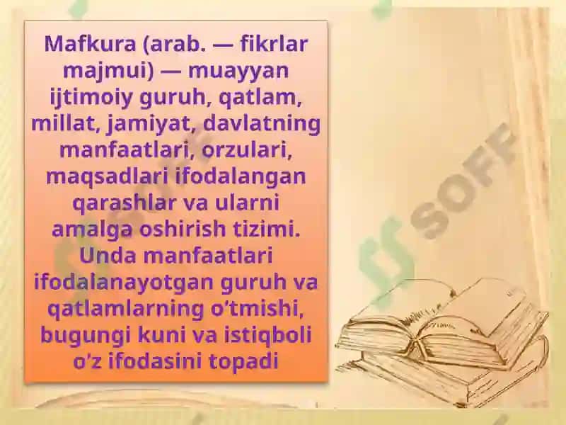 Fazilatning tarbiya fanidan 'Mafkuravi yxavflardan himoyalanishda tarbiyaviyat adbirnlarning ro'li' 3