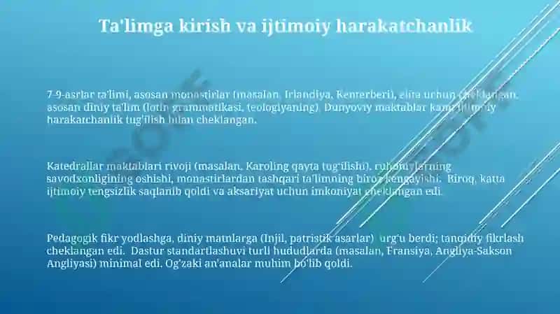 7-9-asrlar ta'limi 3