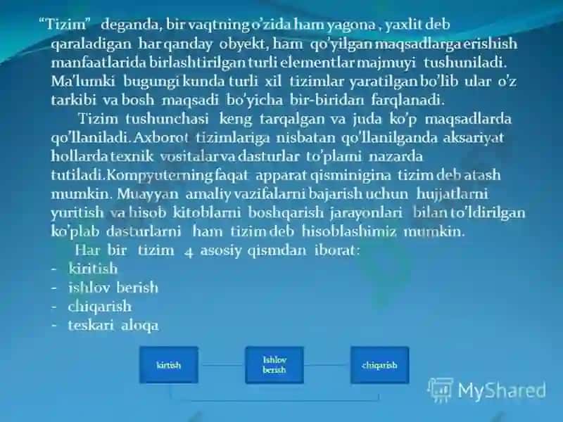 Iqtisodiyotda avtomatlashtirilgan axborot tizimlari 3
