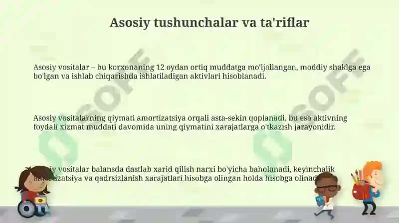 Asosiy vositalar 3
