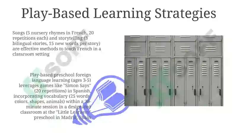 Play-Based Preschool Foreign Language Learning 3