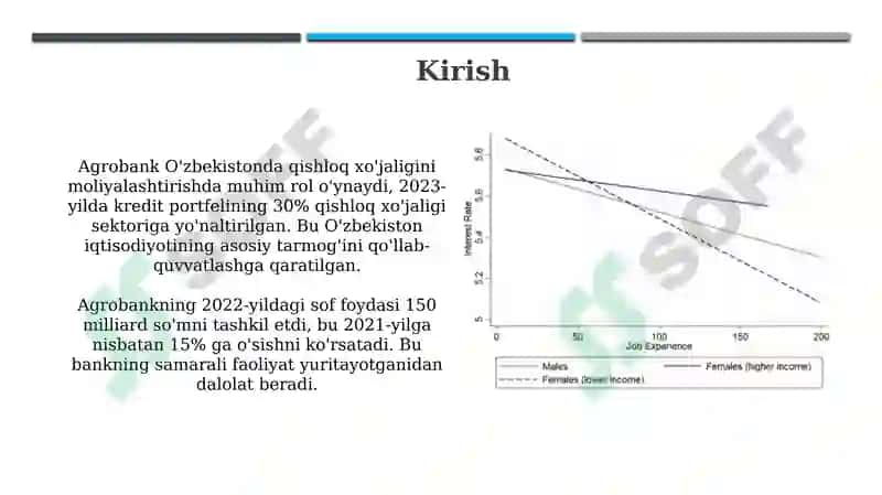 Agrobank (Kredit portfeli,foyda,risklar,raqamli xizmatlar) ma’lumotlarini iqtisodiy tahlil qilish 3