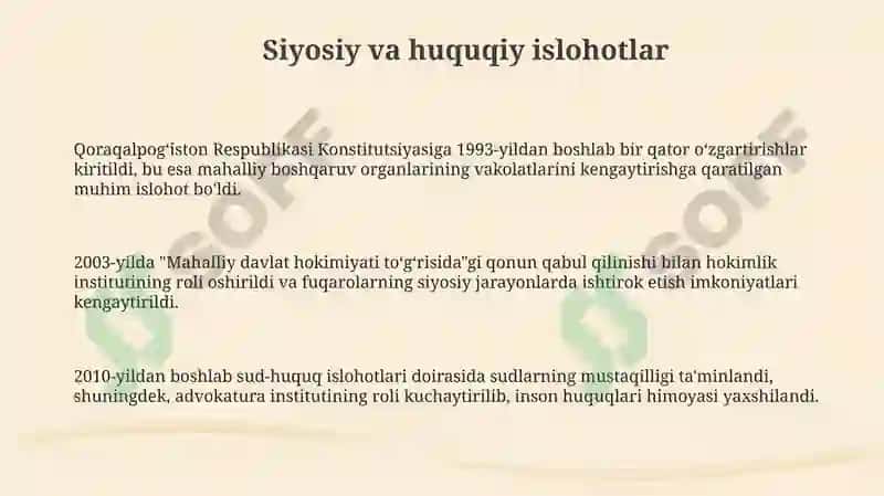 Mustaqillik yillarida Qoraqaqalpoġiston Respublikasi 3