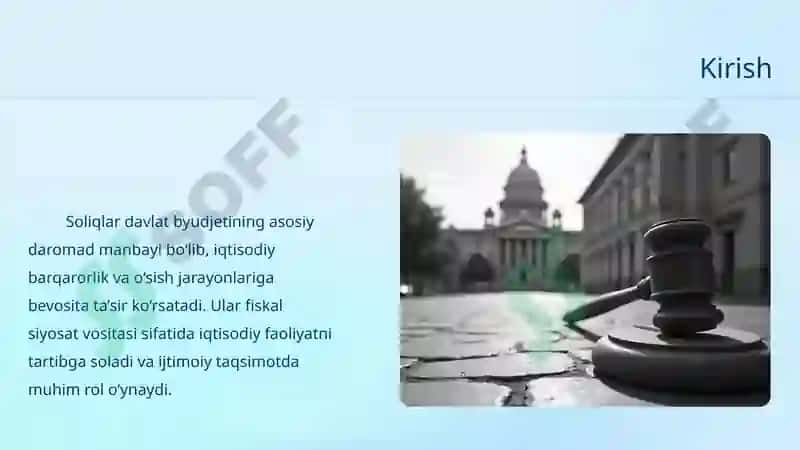 Soliqlarning makroiqtisodiy mohiyati va roli 3