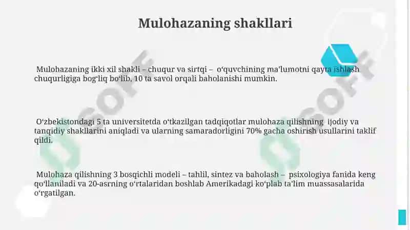 Tafakkur haqida tushuncha 3
