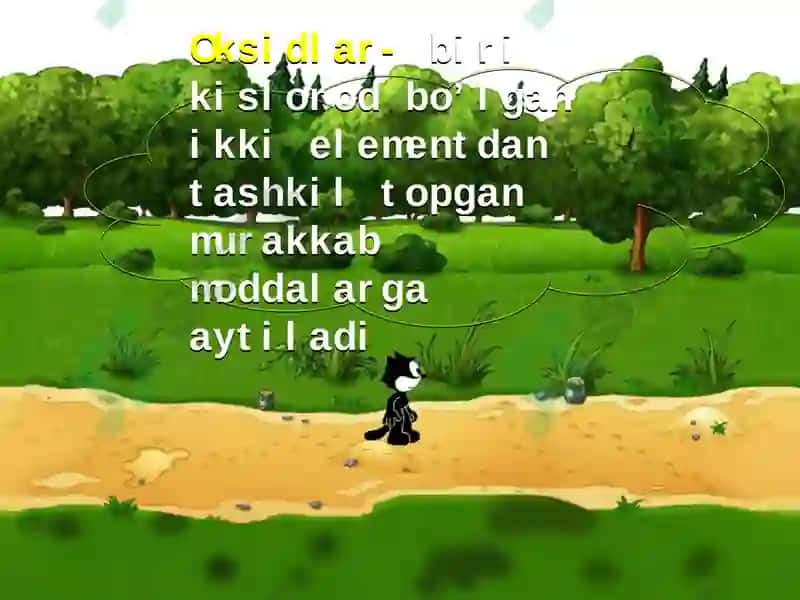 Anorganik birikmalarning sinflanishi mavzusiga oid umumlashtiruvchi dars 3