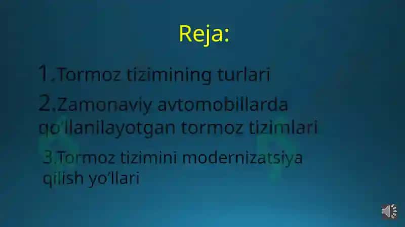 Avtomabil tormoz tizimlarini modernizatsiya qilish va hafsizlikni oshirish 3