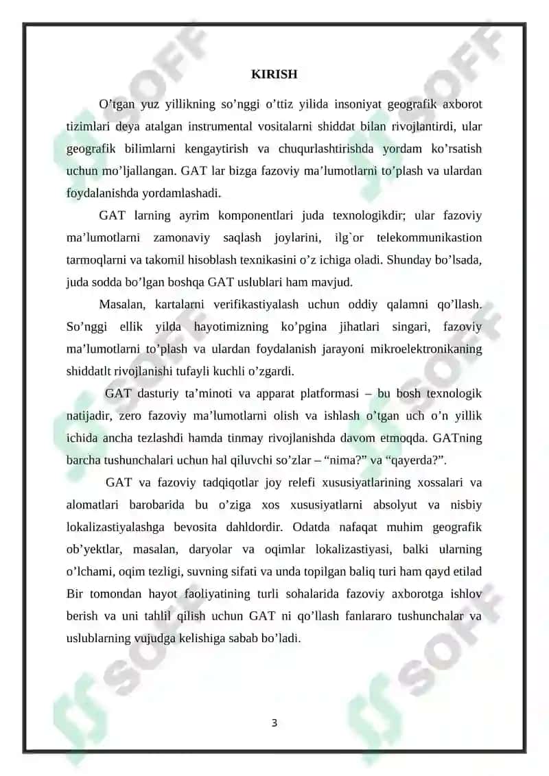 KARTAGA OLISHDA AEROKOSMIK SURATLARDAN FOYDALANISH USULLAR 3