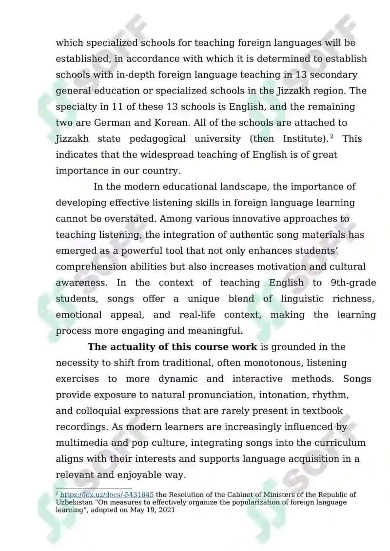 Theoretical background of teaching listening and use of authentic materials 3