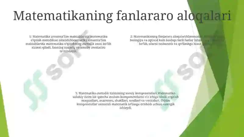 Boshlang'Ich Sinflarda Matematika O'Qitish Metodikasi Fan Sifatida 3