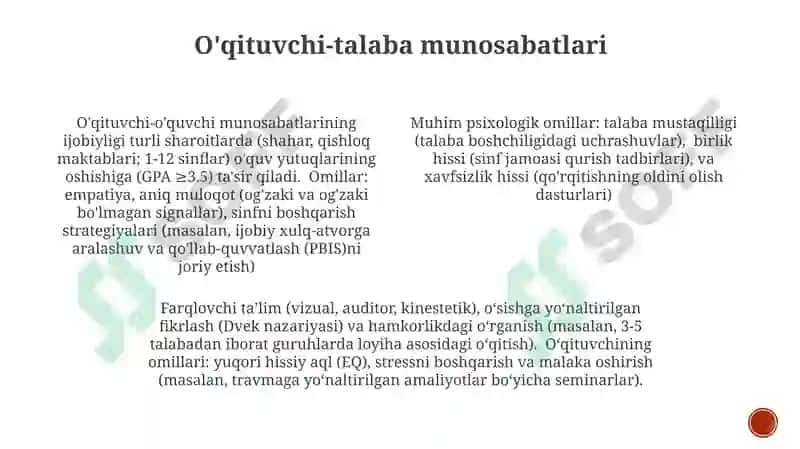 Salomatlikni ta'minlovchi zarur psixologik-pedagogik omillar 3