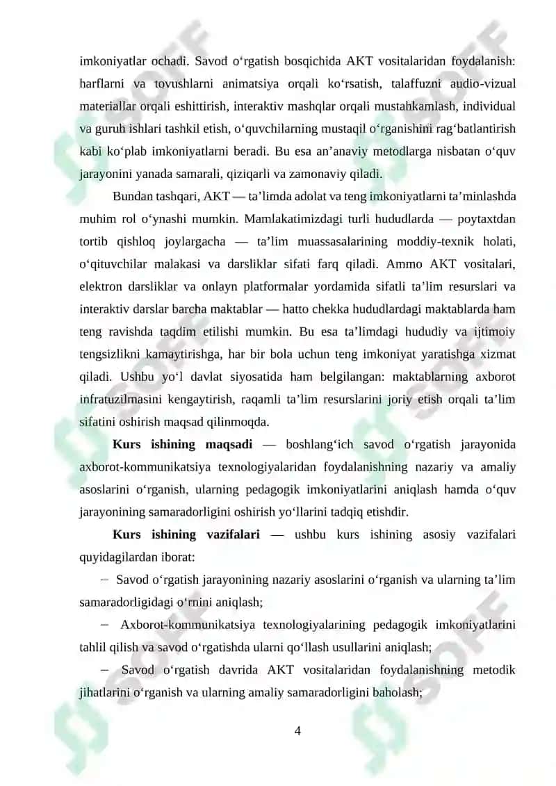 Savod o‘rgatish davrida axborot texnologiyalardan foydalanish 3