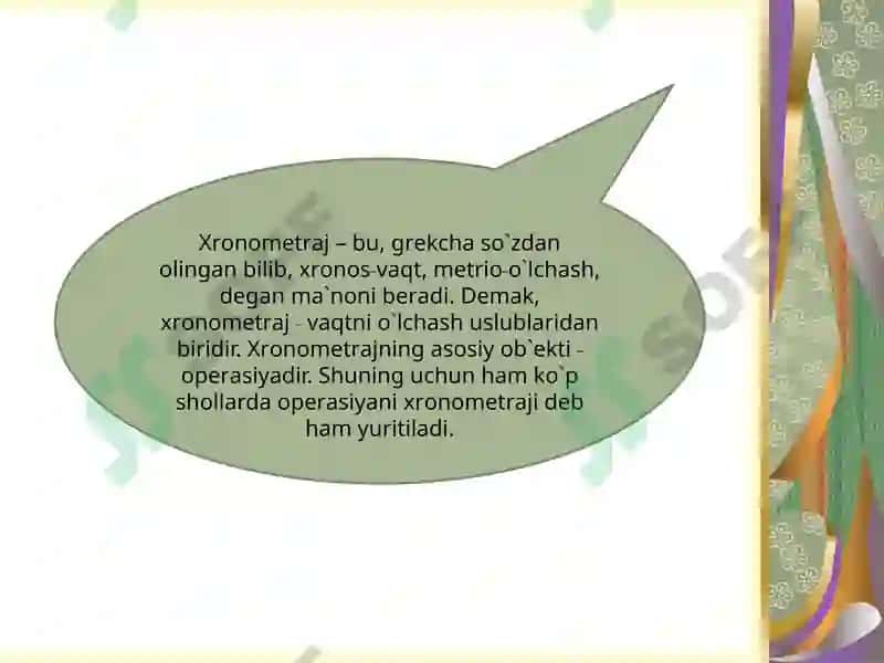 Xronometraj 3
