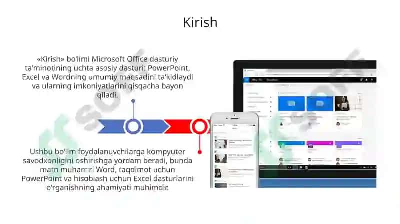 PowerPoint, EXEL, Word dasturlari haqida taqdimot 3
