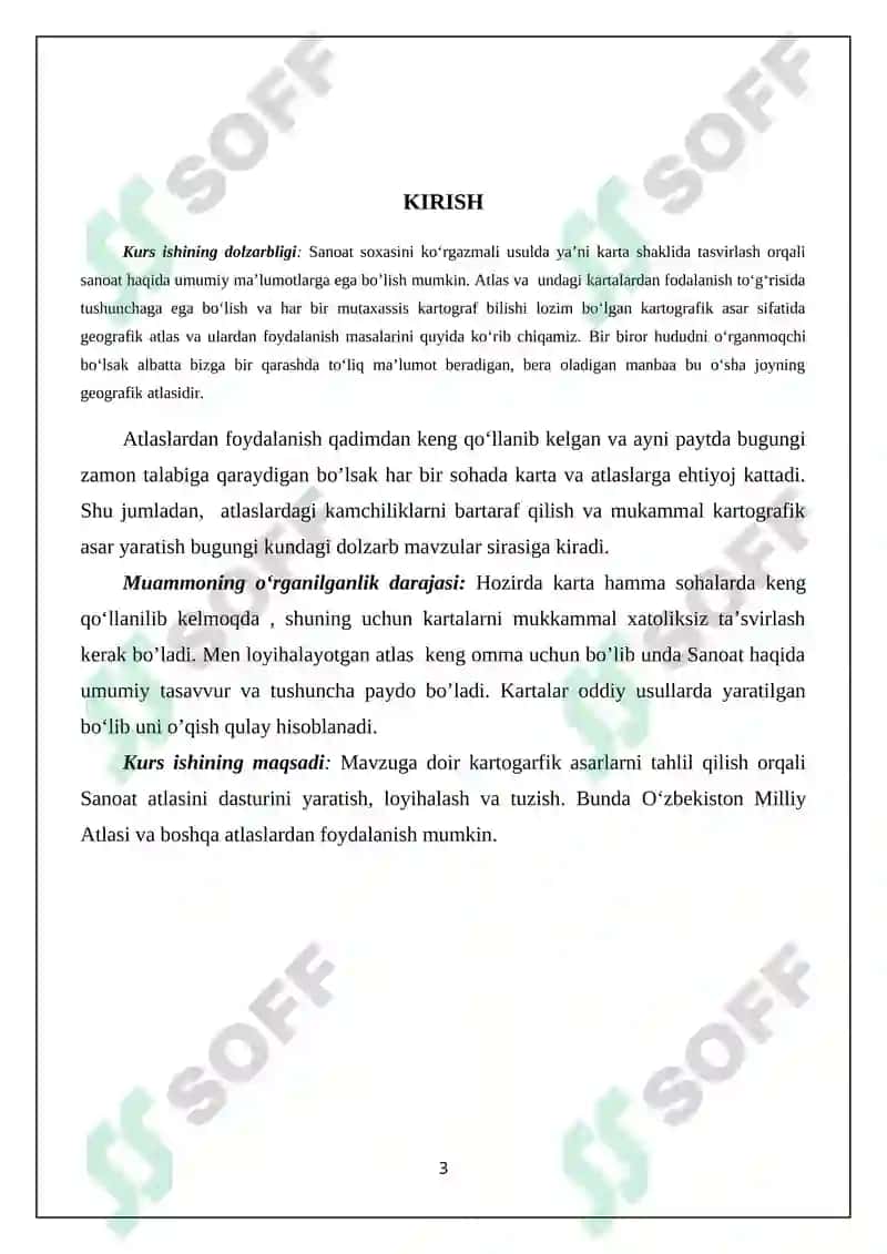 SANOAT ATLASLARNI LOYIHALASH VA DASTURINI TUZISH 3