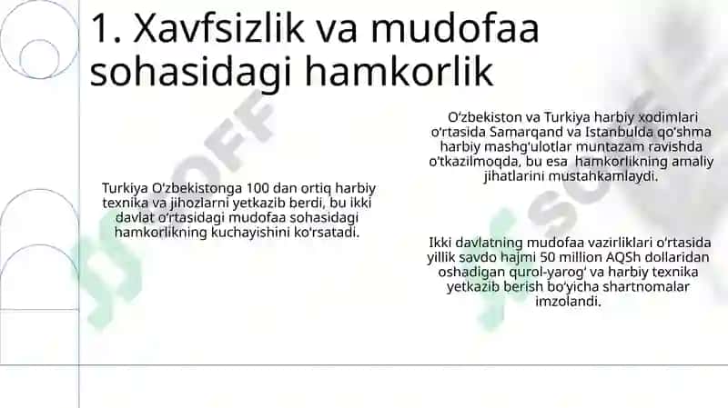 Oʻzbekiston va Turkiya oʻrtasidagi xalqaro hamkorlik va diplomatik munosabatlar 3