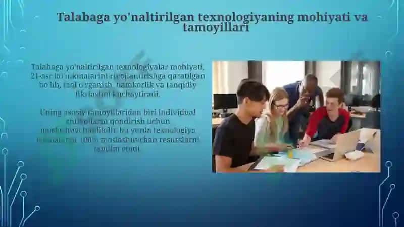 Talimnings haxsga yo'naltirish texnologiya 3