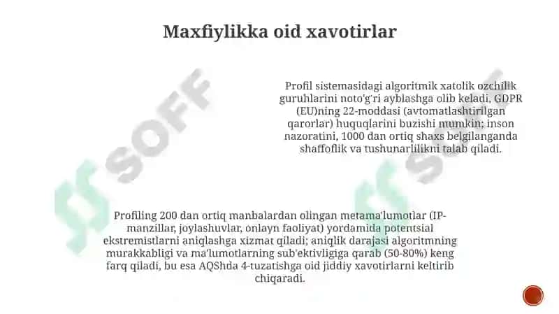 Ekstremistik Profilni Aniqlash 3