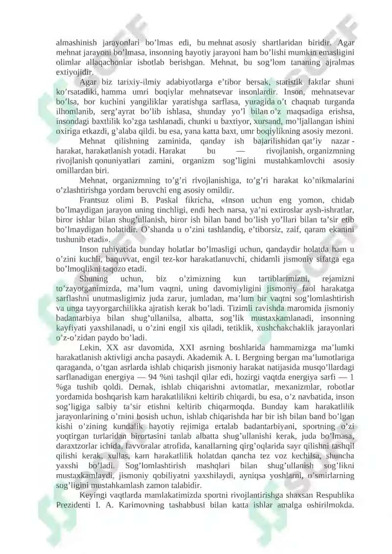 Yosh anatomiyasi, fiziologiyasi va gigiyenasi 3
