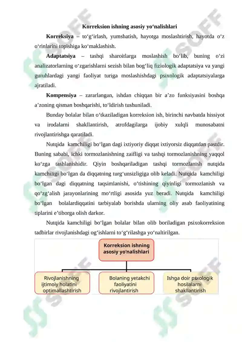 Nutqida kamchiligi bo‘lgan bolalar bilan olib boriladigan psixokorreksion ishlar 3