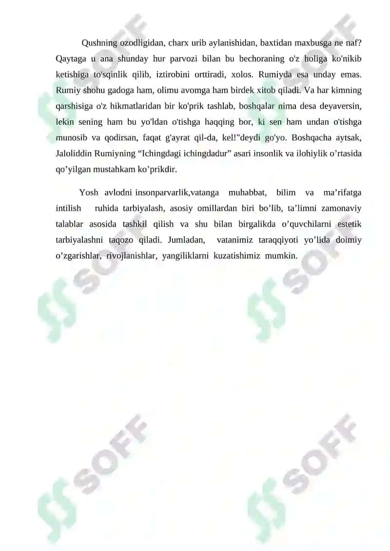 Avliyolar va falakiyot hususidagi fikrlar 3