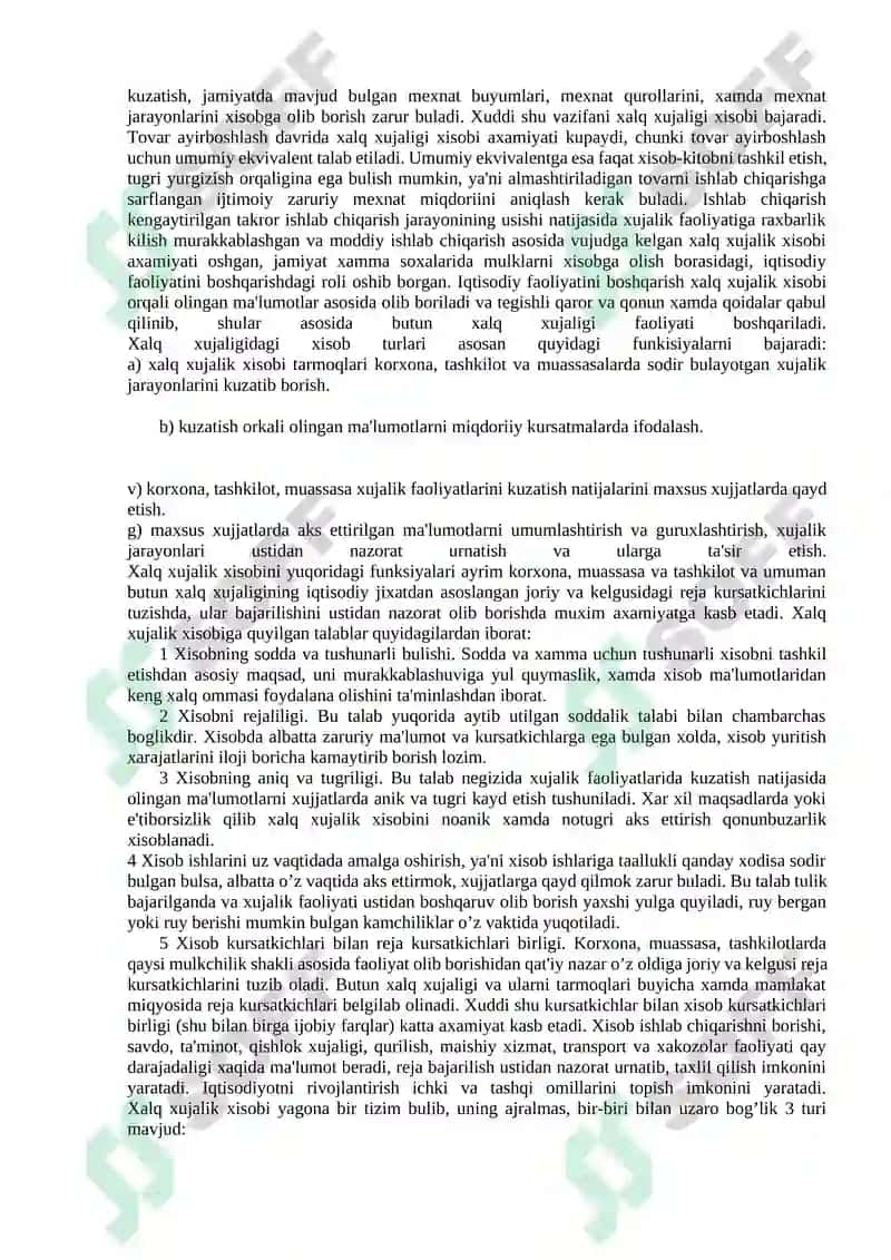 Buxgalteriya balansi to'g'risida tushuncha va uning hisob ishlaridagi va boshqaruvdagi ahamiyati 3