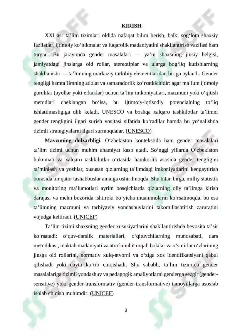 SHAXSNING GENDER XUSUSIYATLARINI SHAKLLANTIRISHGA TAʻLIM TIZIMINING TA’SIRI 3